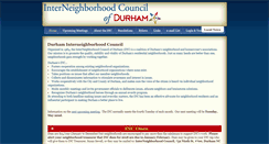 Desktop Screenshot of durham-inc.org